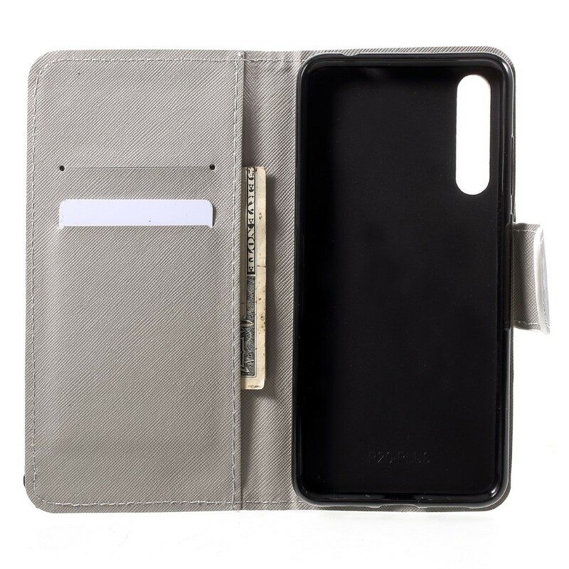 Flip Case Huawei P20 Pro Kukkiva Puu