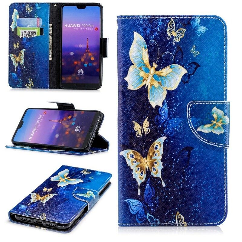 Kotelot Huawei P20 Pro Butterflies In The Night