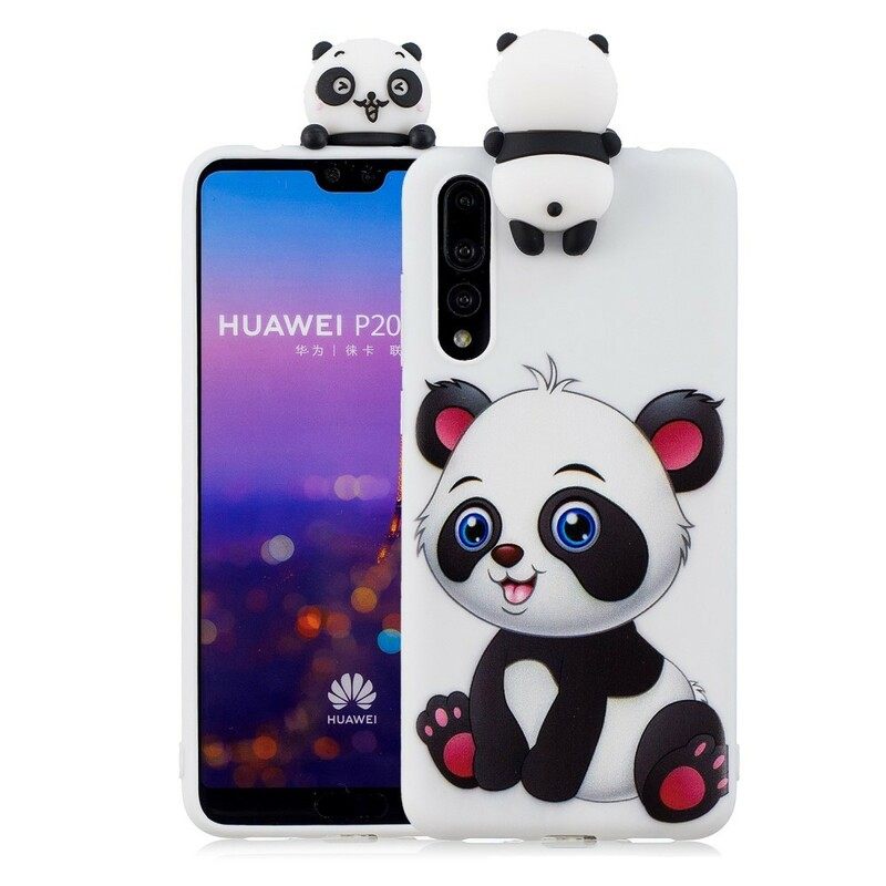 Kuori Huawei P20 Pro 3d Panda Single