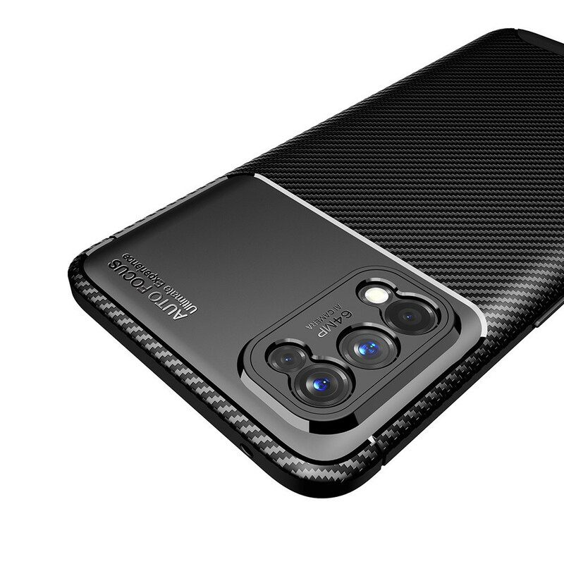 Case Realme 7 Pro Joustava Hiilikuiturakenne