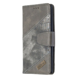 Kotelot Samsung Galaxy Note 10 Classic Crocodile Skin Effect