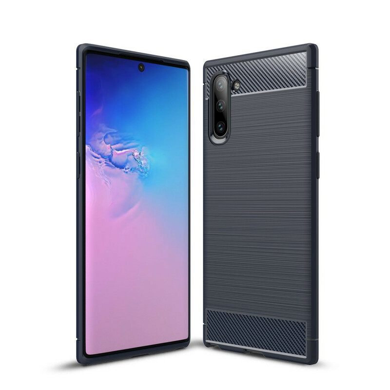 Kuori Samsung Galaxy Note 10 Harjattu Hiilikuitu