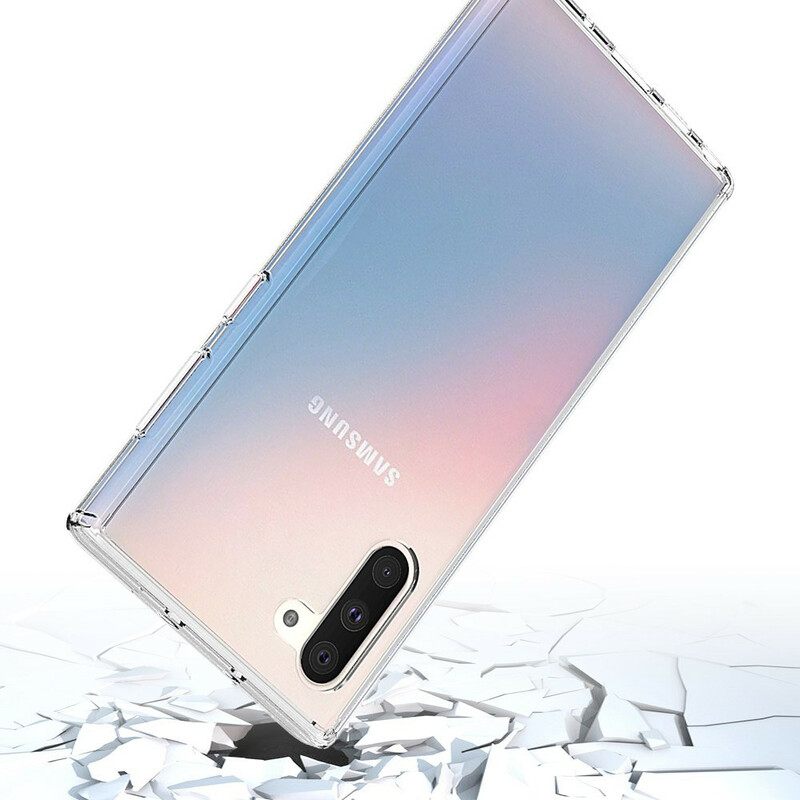 Kuori Samsung Galaxy Note 10 Läpinäkyvä Ja Akryyli