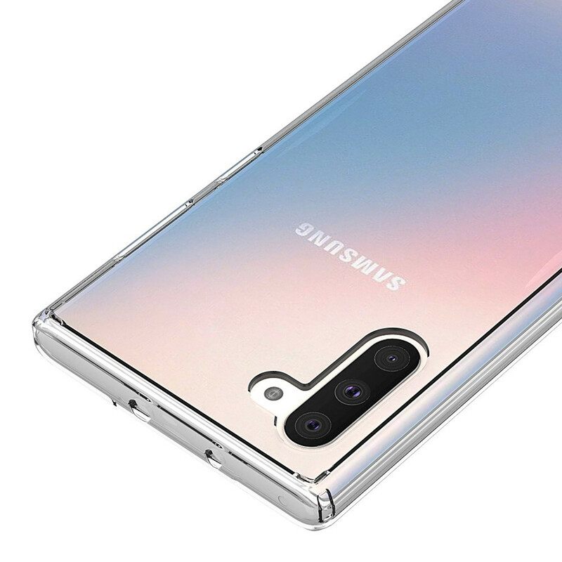 Kuori Samsung Galaxy Note 10 Läpinäkyvä Ja Akryyli