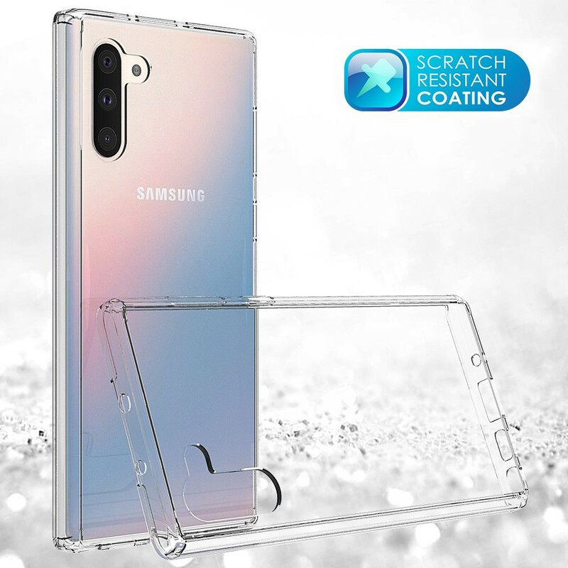 Kuori Samsung Galaxy Note 10 Läpinäkyvä Ja Akryyli