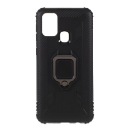 Case Samsung Galaxy M31 Rengas Ja Hiilikuitu