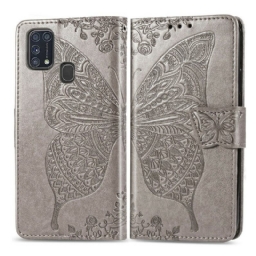 Kotelot Samsung Galaxy M31 Half Butterflies