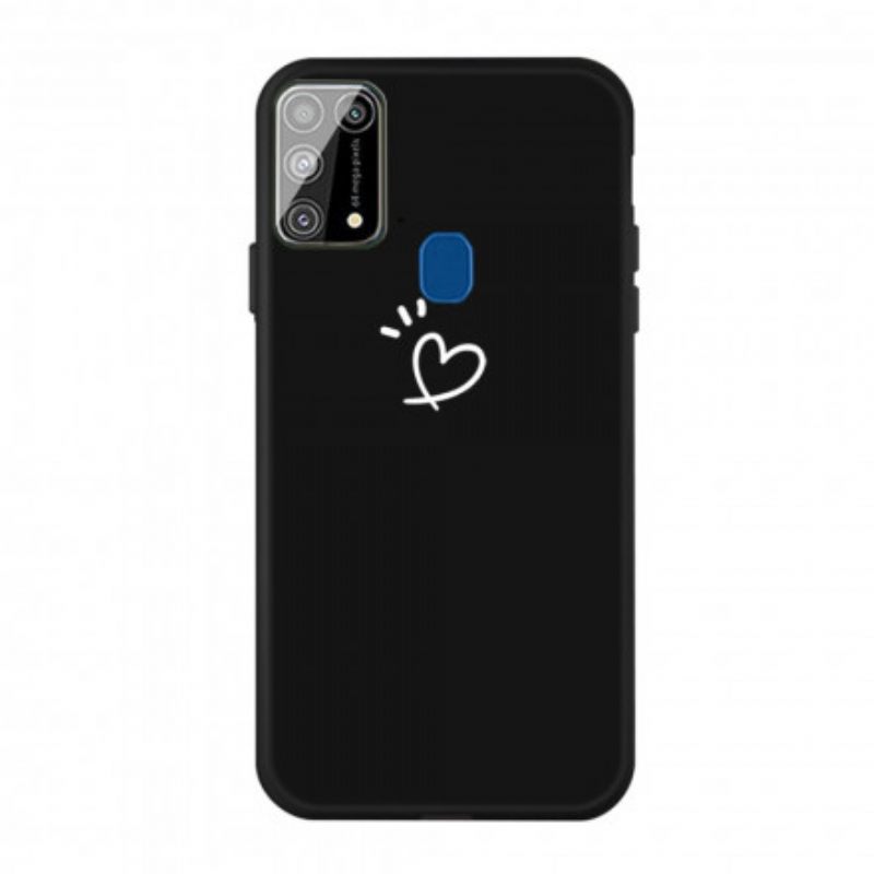 Kuori Samsung Galaxy M31 Silicone Beating Heart