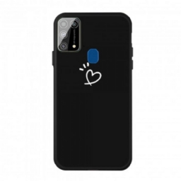 Kuori Samsung Galaxy M31 Silicone Beating Heart