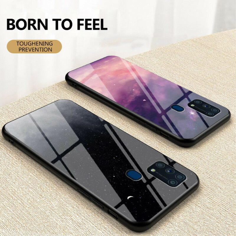 Kuori Samsung Galaxy M31 Tempered Glass Beauty