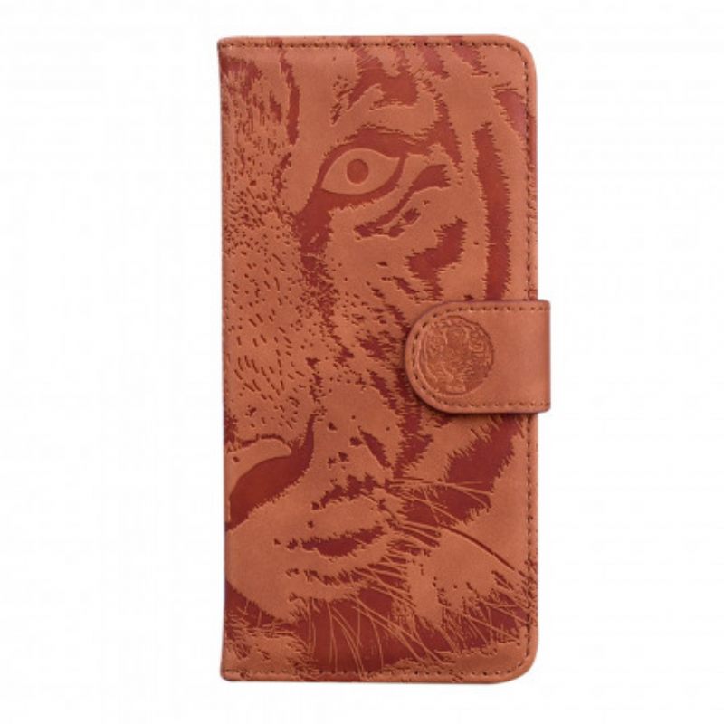 Kotelot Motorola Edge 20 Tiger Face Print