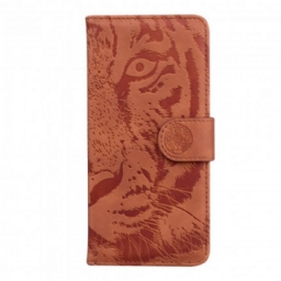 Kotelot Motorola Edge 20 Tiger Face Print