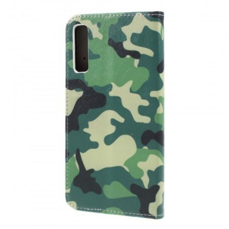 Flip Case Samsung Galaxy A7 Military Camouflage