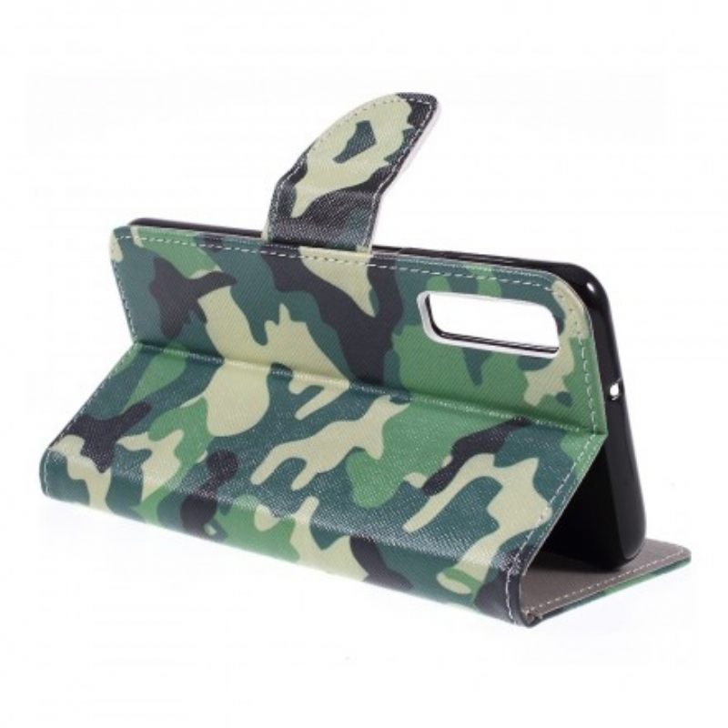 Flip Case Samsung Galaxy A7 Military Camouflage