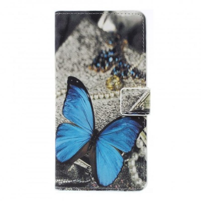 Kotelot Samsung Galaxy A7 Blue Butterfly