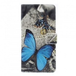 Kotelot Samsung Galaxy A7 Blue Butterfly