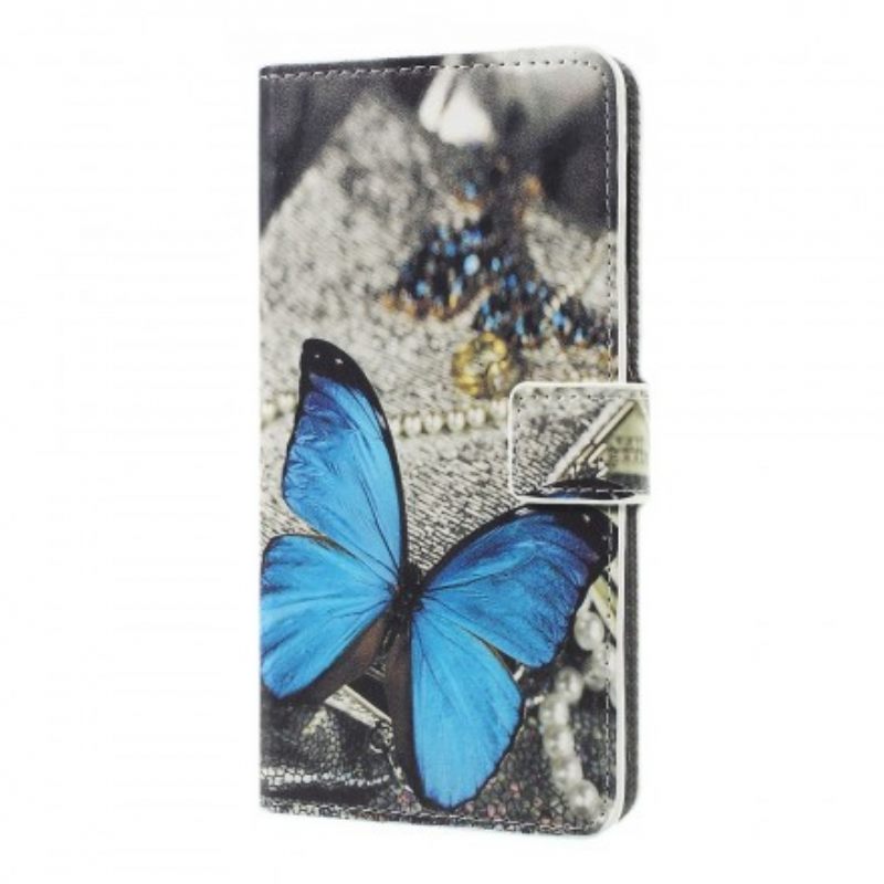 Kotelot Samsung Galaxy A7 Blue Butterfly