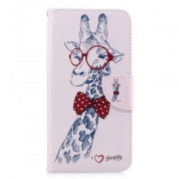 Kotelot Samsung Galaxy A7 Brainy Giraffe