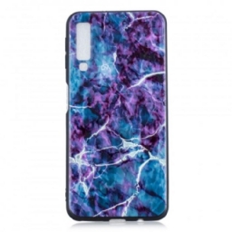 Kuori Samsung Galaxy A7 Purple Marble