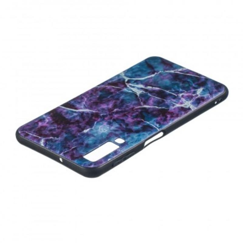 Kuori Samsung Galaxy A7 Purple Marble