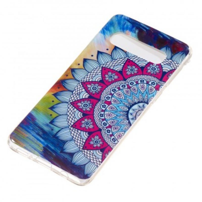 Case Samsung Galaxy S10 Fluoresoiva Mandala