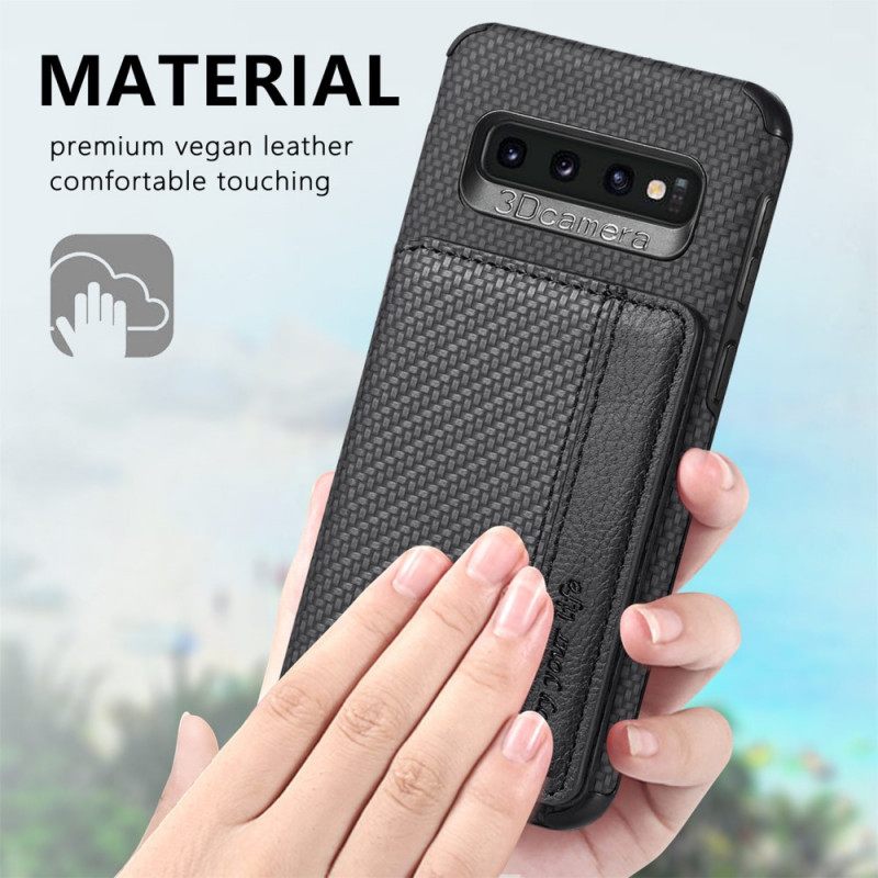 Case Samsung Galaxy S10 Rfid-kortin Pidike