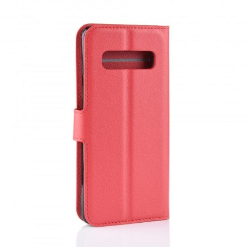 Kotelot Samsung Galaxy S10 Faux Leather Retro