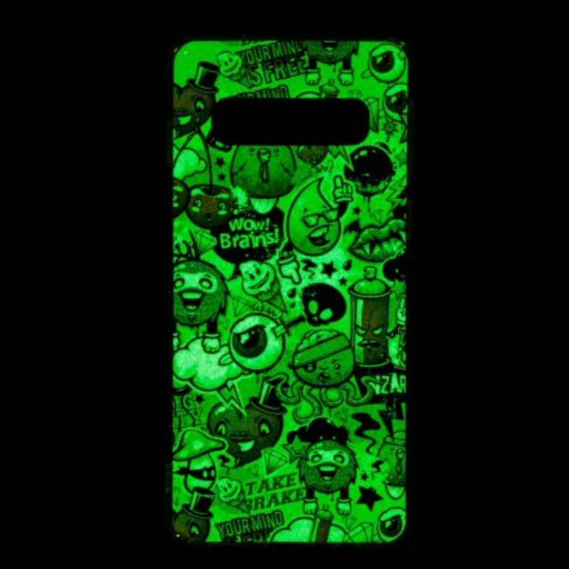 Kuori Samsung Galaxy S10 Fluorescent Madness