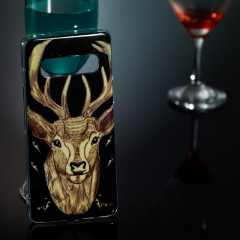 Kuori Samsung Galaxy S10 Fluorescent Majestic Stag