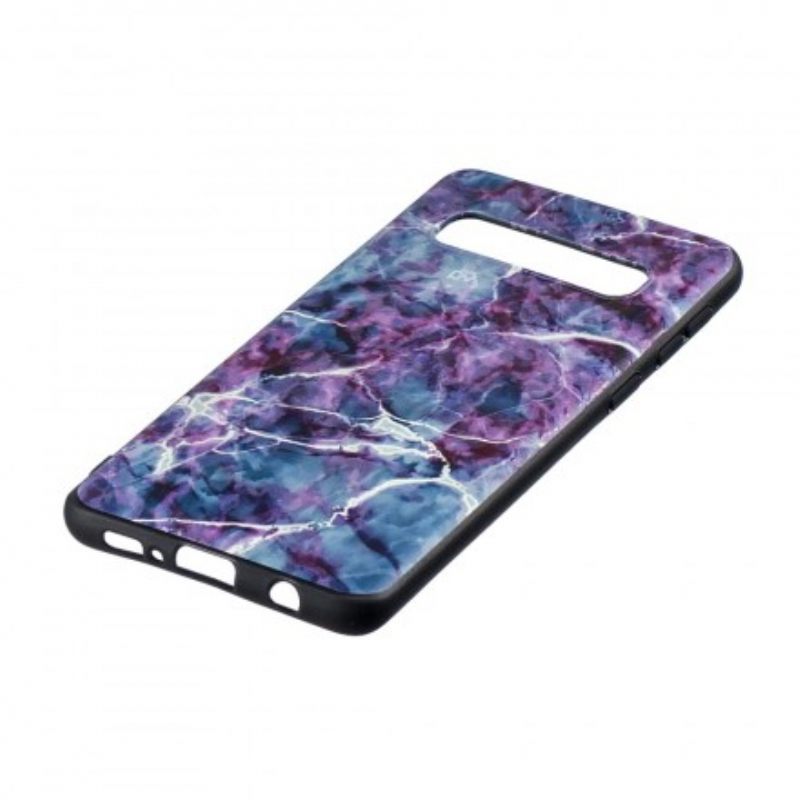 Kuori Samsung Galaxy S10 Purple Marble