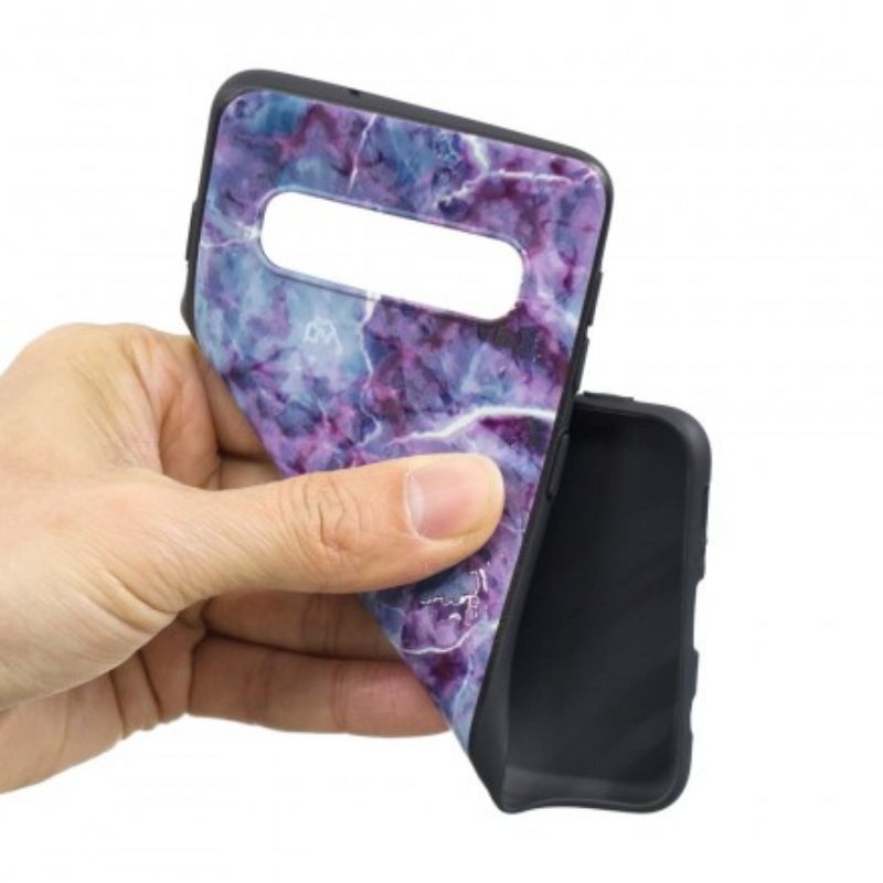 Kuori Samsung Galaxy S10 Purple Marble