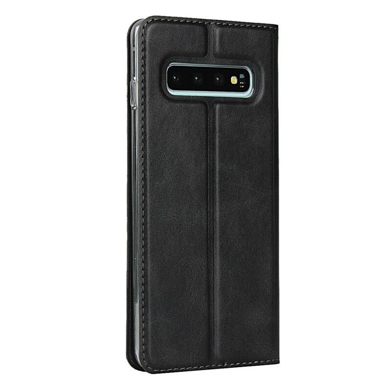 Puhelinkuoret Samsung Galaxy S10 Kotelot Flip Finesse Ultra