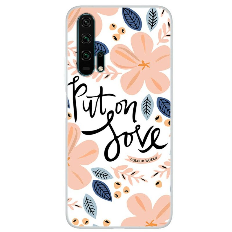 Case Honor 20 Pro Laita Rakkautta