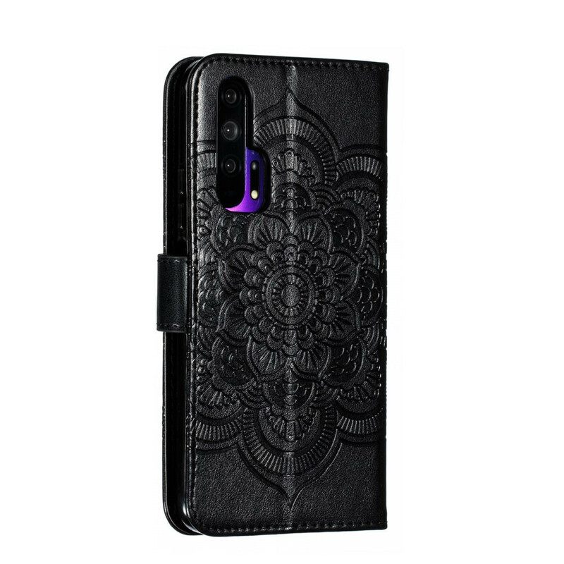 Kotelot Honor 20 Pro Suojaketju Kuori Full Strap Mandala