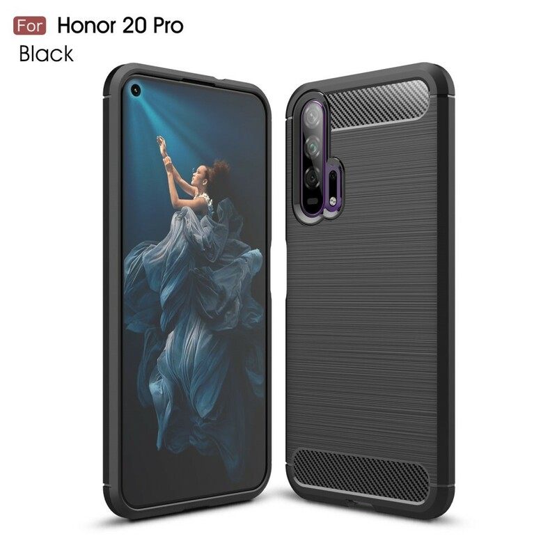 Kuori Honor 20 Pro Harjattu Hiilikuitu