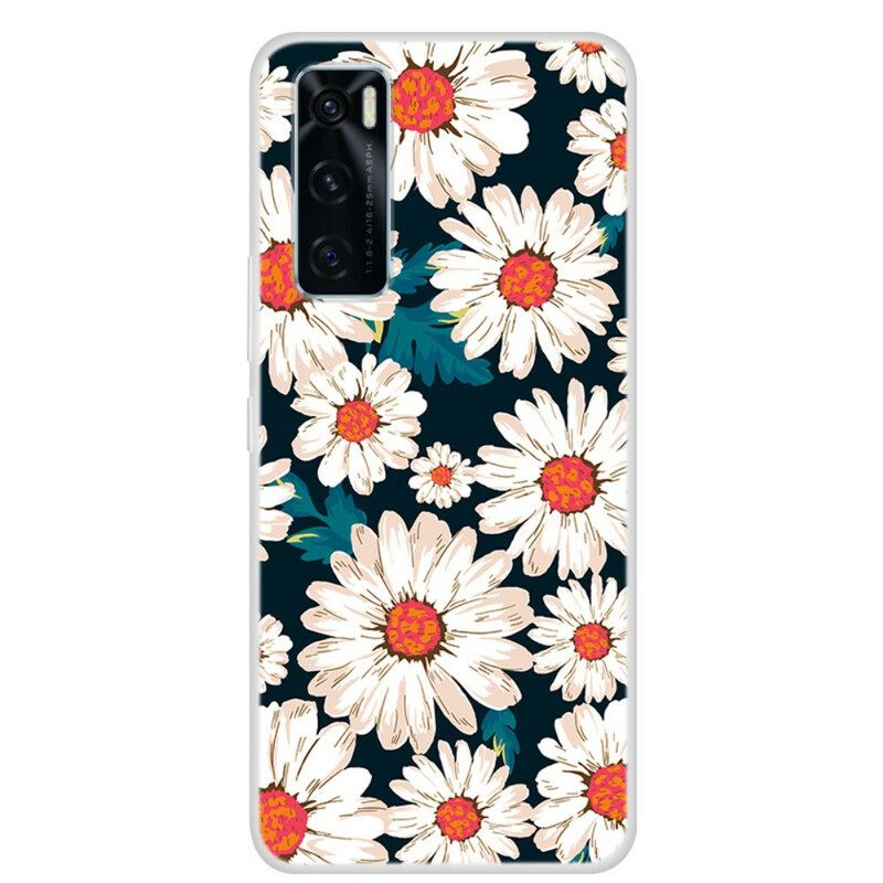 Case Vivo Y70 Daisies