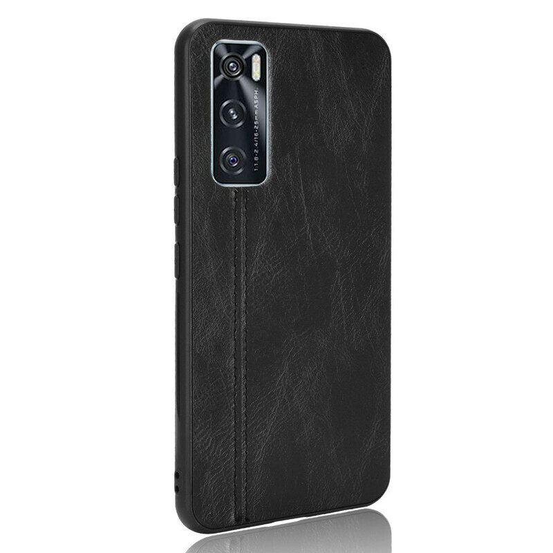 Case Vivo Y70 Tyylinen Nahkaompelu