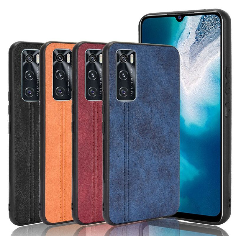 Case Vivo Y70 Tyylinen Nahkaompelu