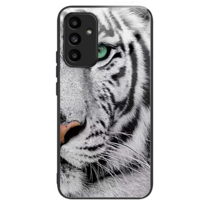 Kuori Samsung Galaxy A15 5g Tiger Head -karkaistu Lasi