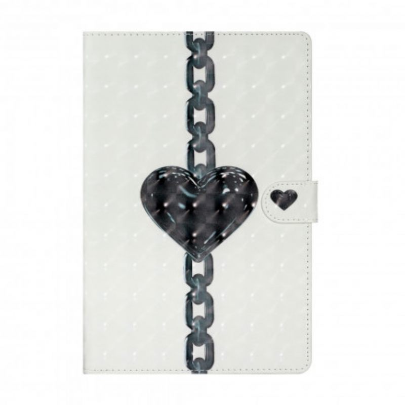 Flip Case Samsung Galaxy Tab A7 Chaised Heart