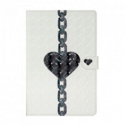 Flip Case Samsung Galaxy Tab A7 Chaised Heart