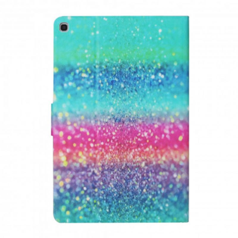 Flip Case Samsung Galaxy Tab A7 Glitter Element