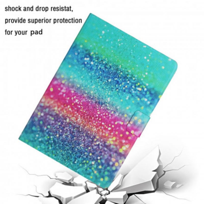 Flip Case Samsung Galaxy Tab A7 Glitter Element