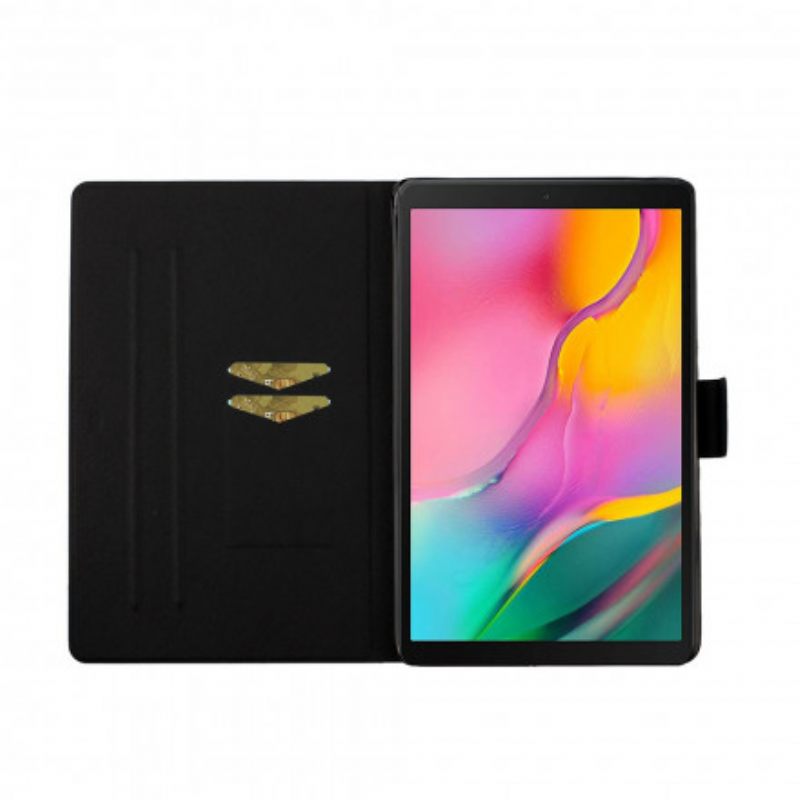 Flip Case Samsung Galaxy Tab A7 Glitter Element