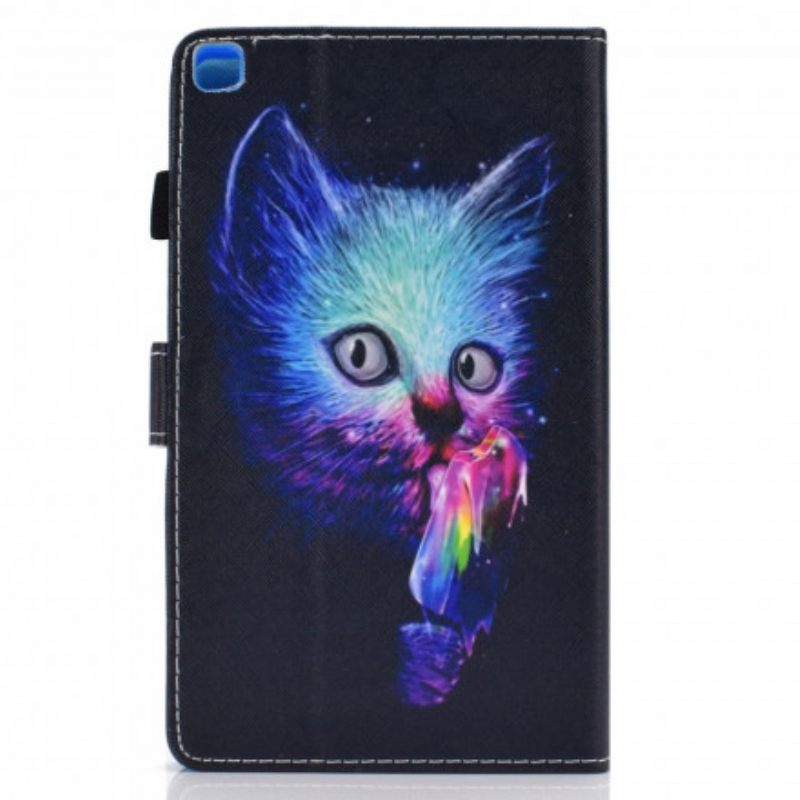 Flip Case Samsung Galaxy Tab A7 Psycho Cat