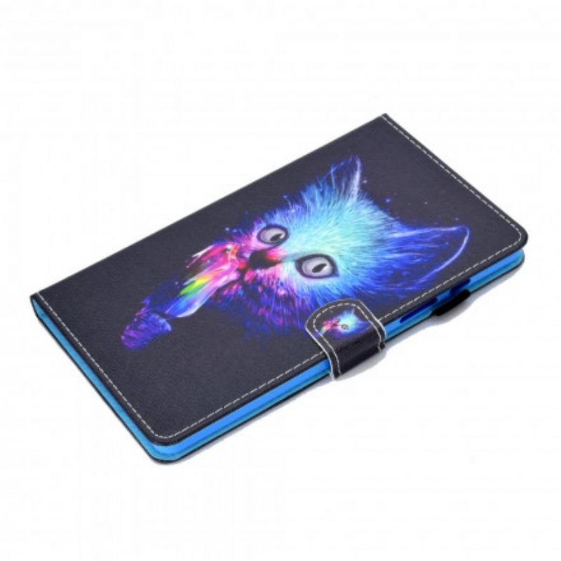 Flip Case Samsung Galaxy Tab A7 Psycho Cat