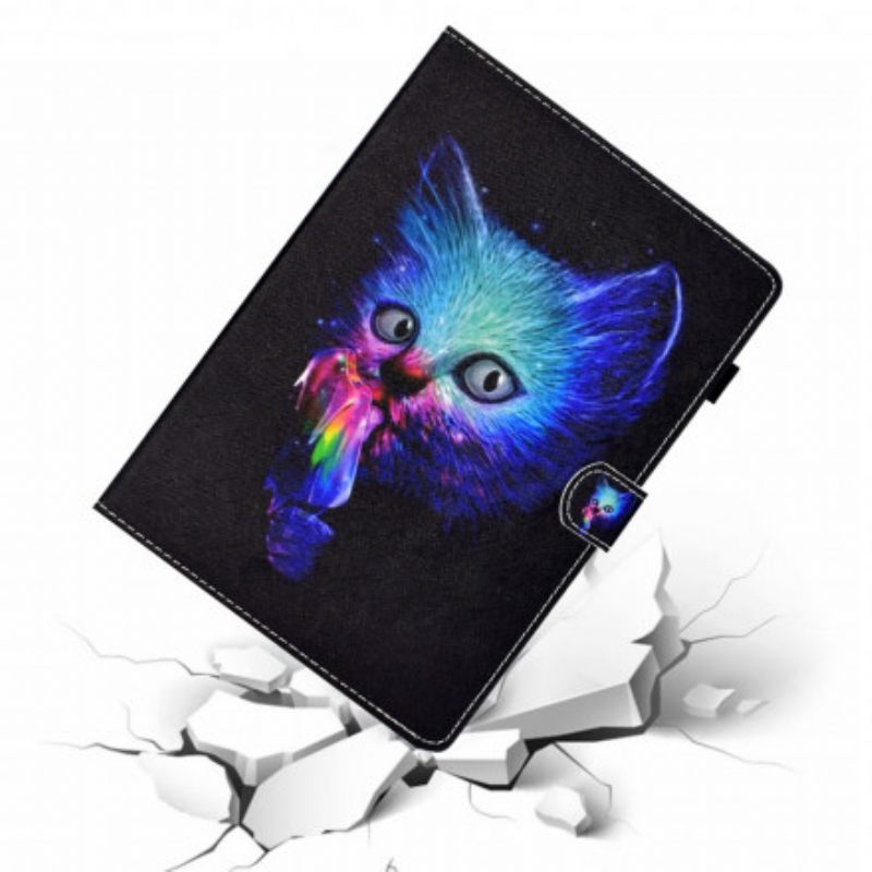 Flip Case Samsung Galaxy Tab A7 Psycho Cat