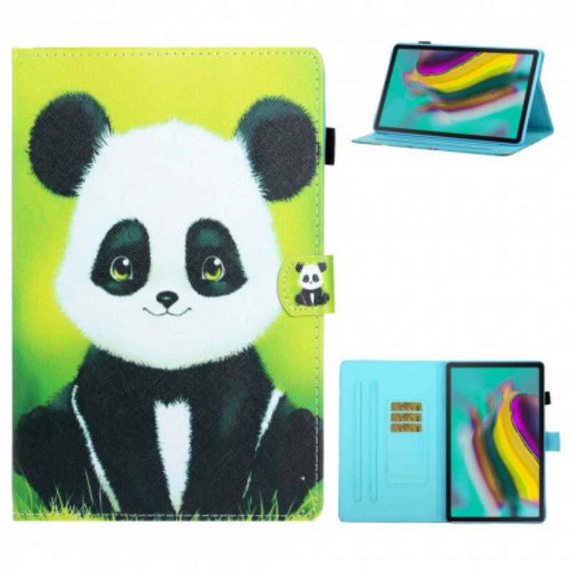 Flip Case Samsung Galaxy Tab A7 Söpö Panda