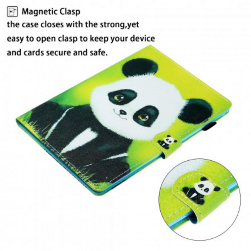 Flip Case Samsung Galaxy Tab A7 Söpö Panda