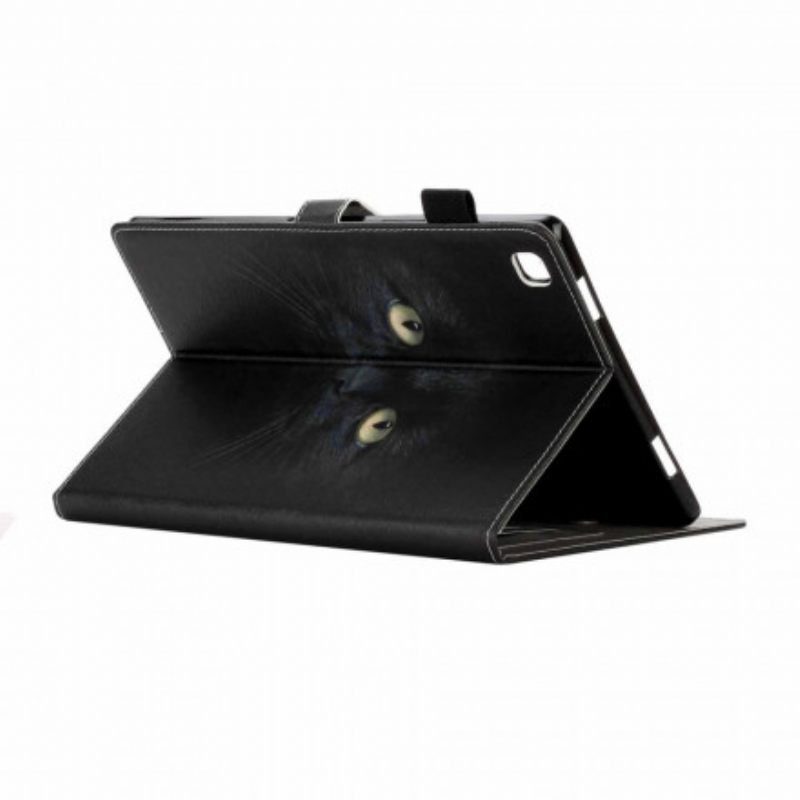 Kotelot Samsung Galaxy Tab A7 Black Cat Eyes